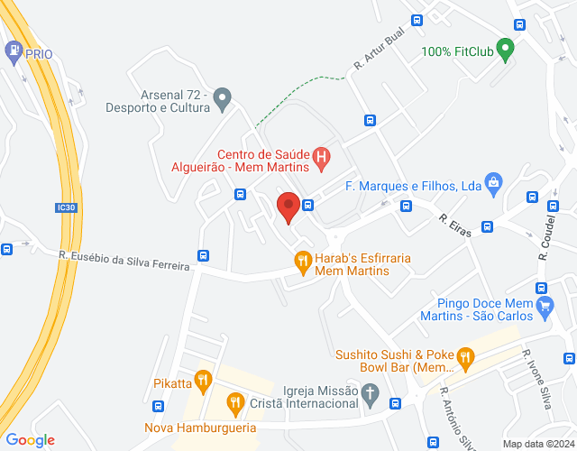 Mapa de localização