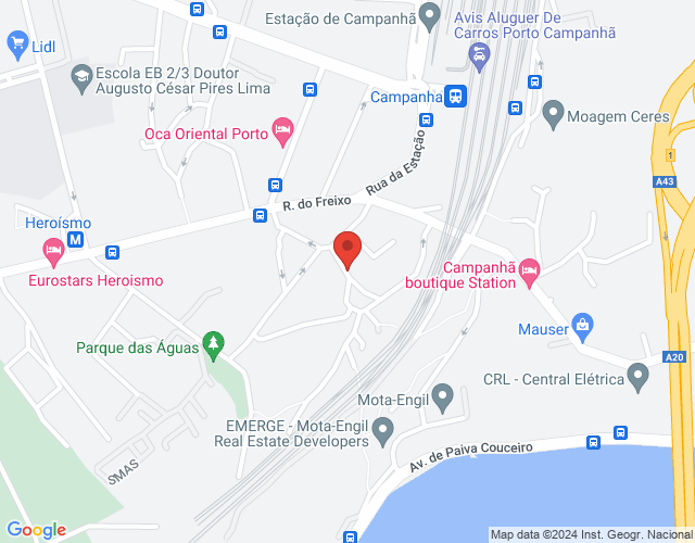 Mapa de localização