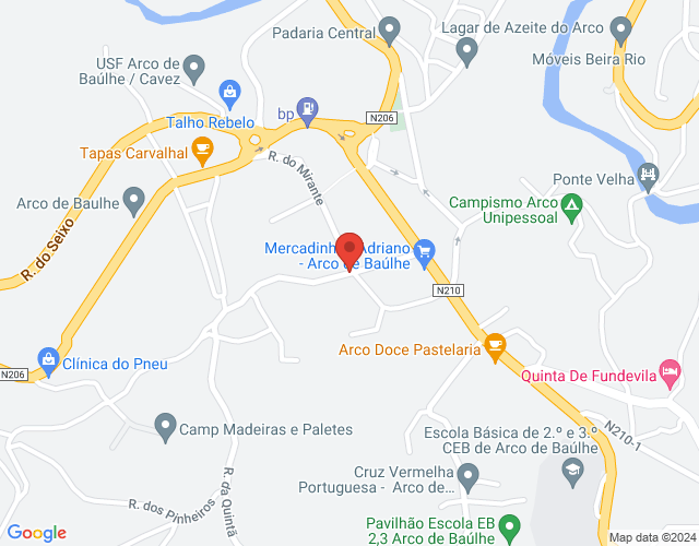 Mapa de localização