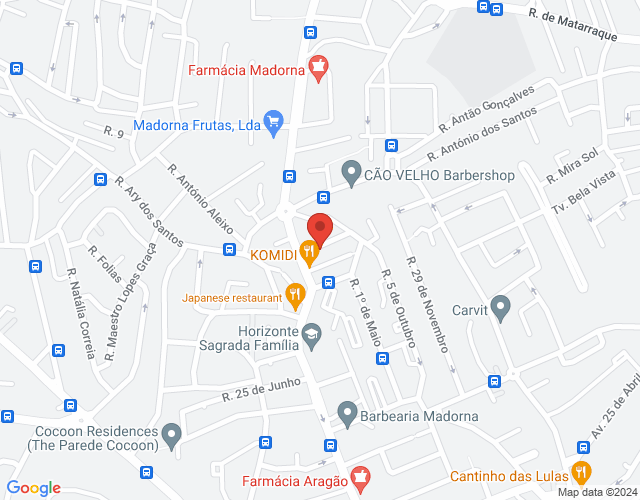 Mapa de localização