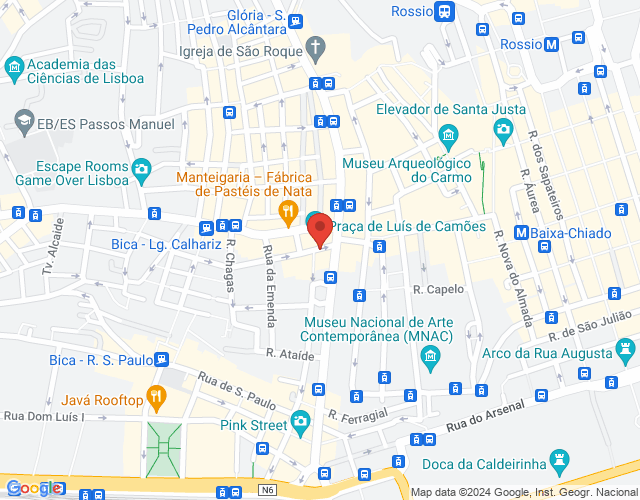 Localization map