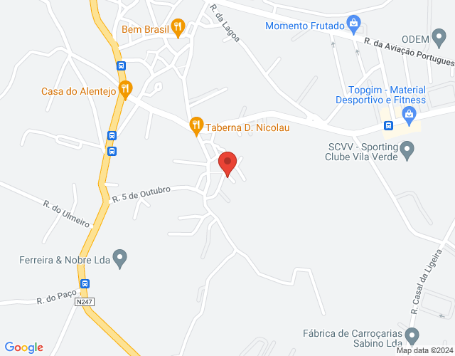 Mapa de localização
