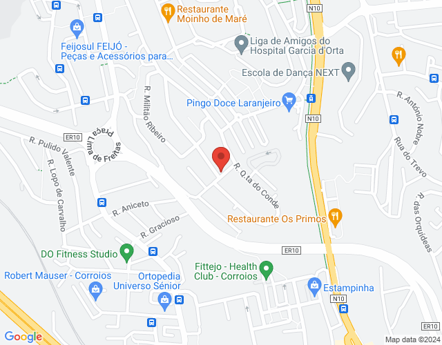 Mapa de localização