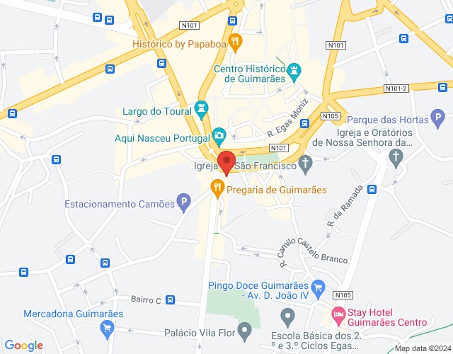 Mapa de localização