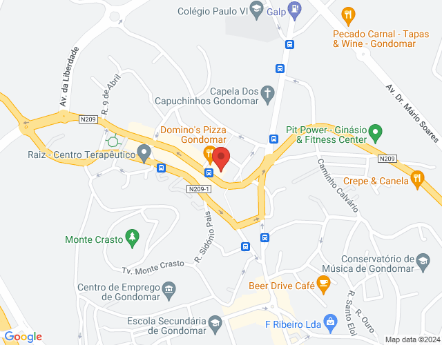 Mapa de localização