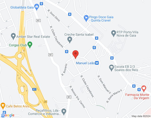 Mapa de localização