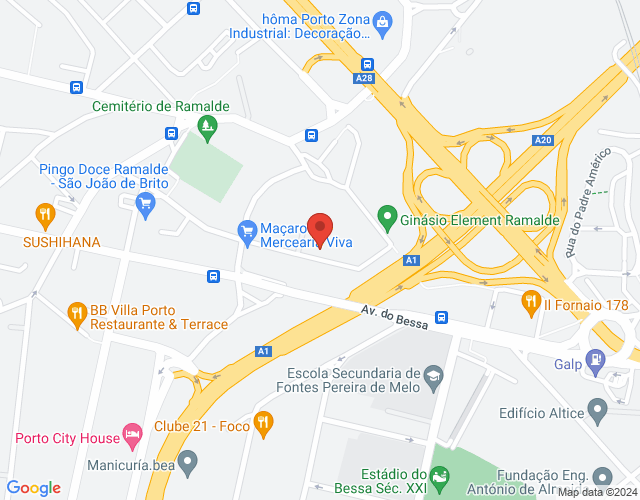 Localization map