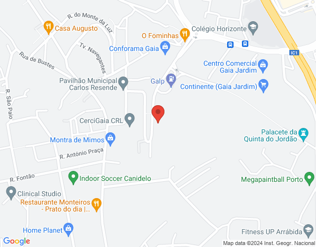 Mapa de localização