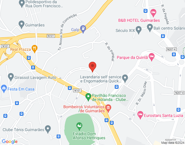 Mapa de localização