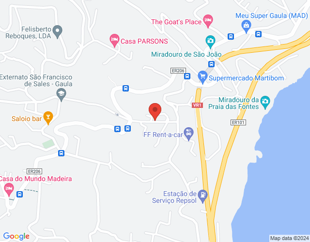 Mapa de localização