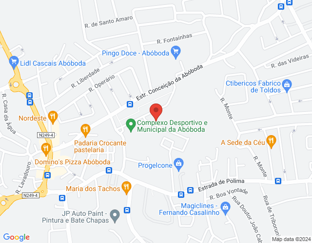 Mapa de localização
