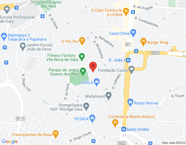 Mapa de localização