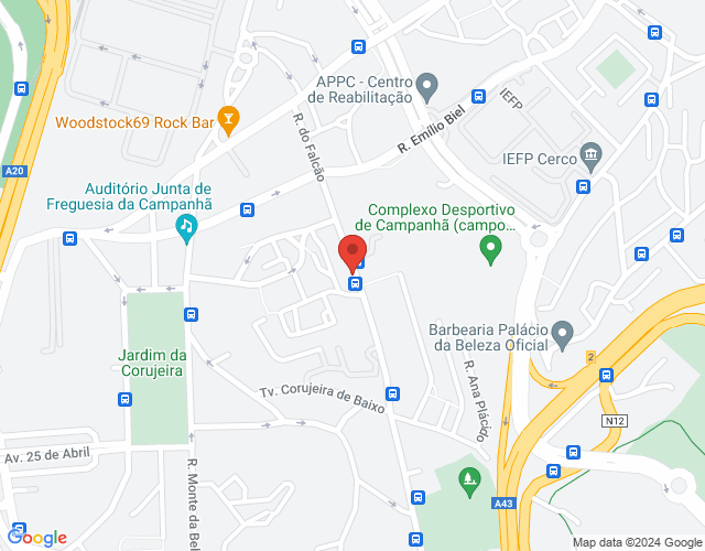 Mapa de localização