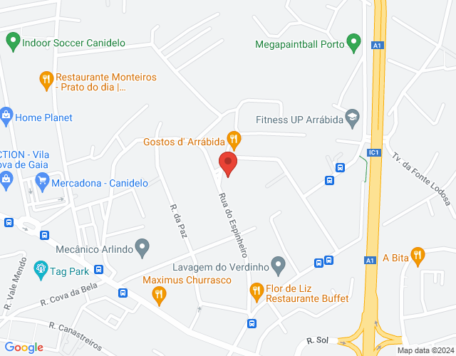 Mapa de localização
