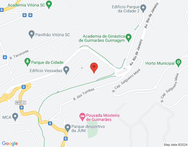 Mapa de localização