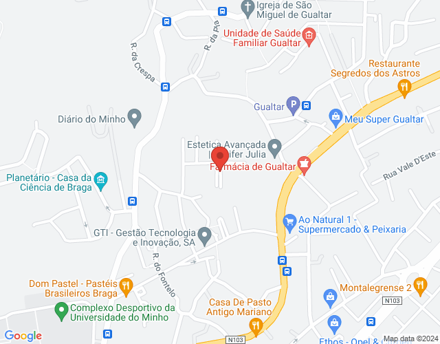 Mapa de localização