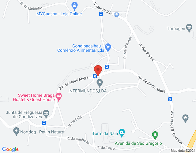 Mapa de localização