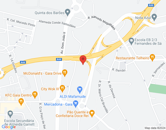 Mapa de localização