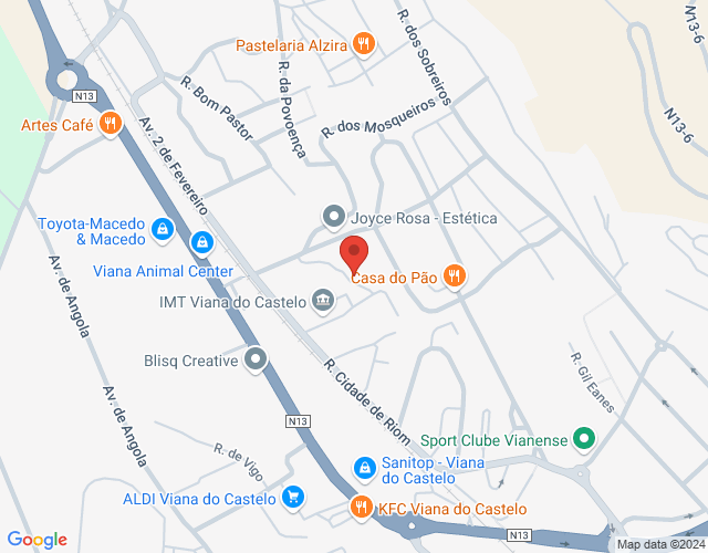 Mapa de localização