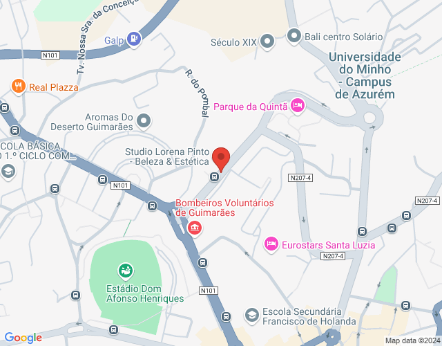 Mapa de localização