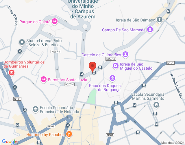 Mapa de localização