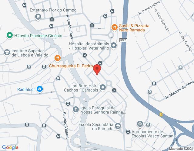 Mapa de localização