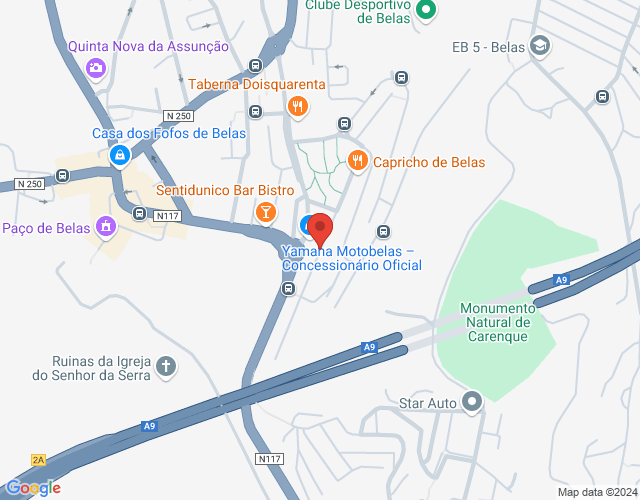 Mapa de localização