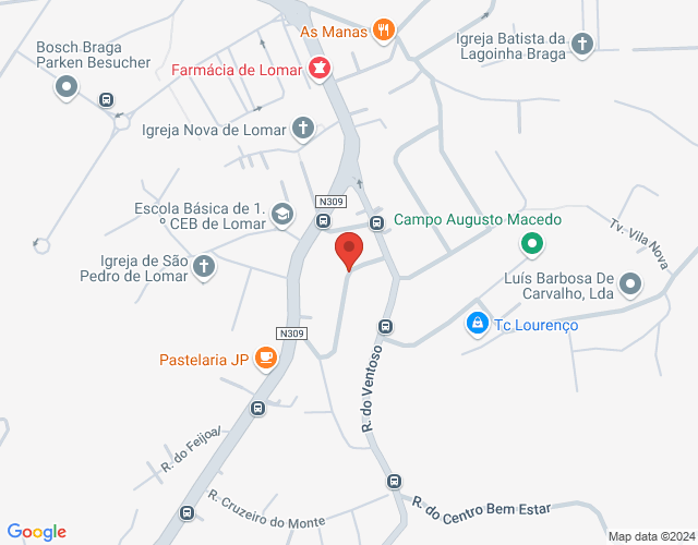 Mapa de localização