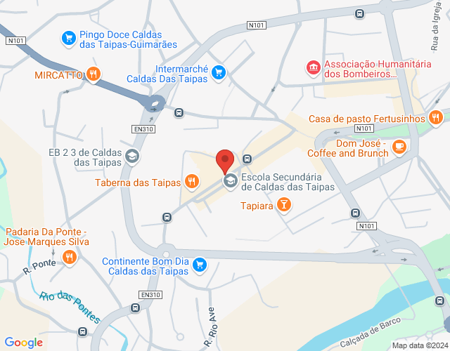 Mapa de localização