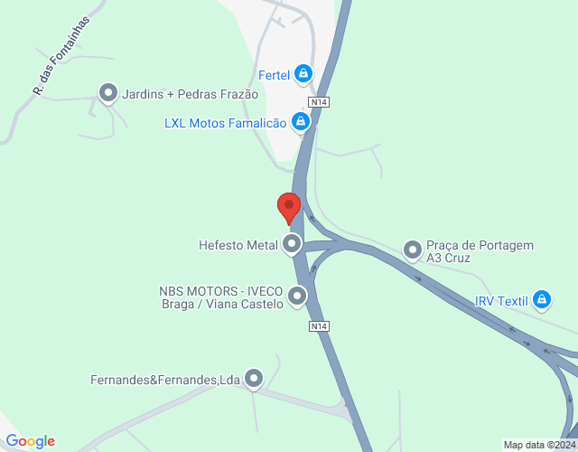 Mapa de localização