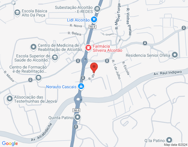 Mapa de localização