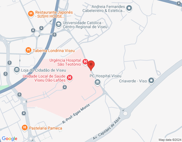 Mapa de localização