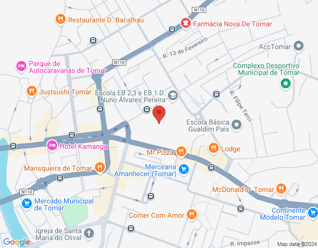 Mapa de localização