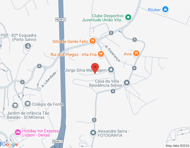 Mapa de localização