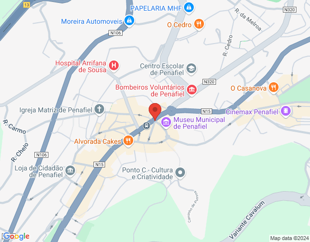 Mapa de localização