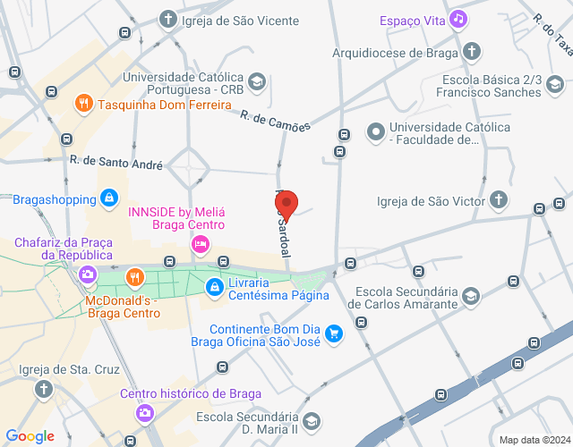 Mapa de localização