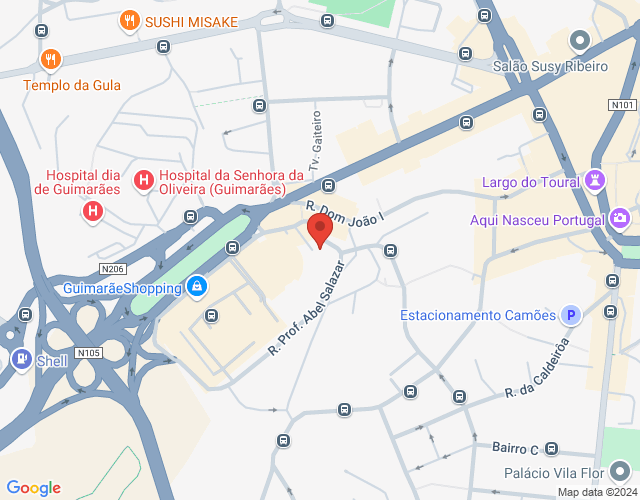 Mapa de localização