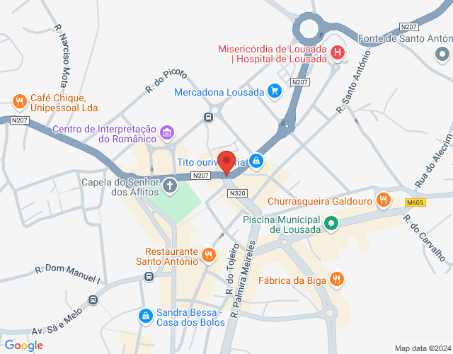 Mapa de localização