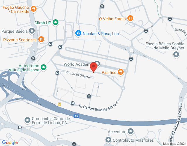 Mapa de localização