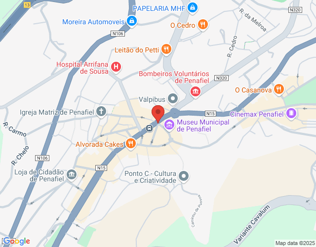 Mapa de localização