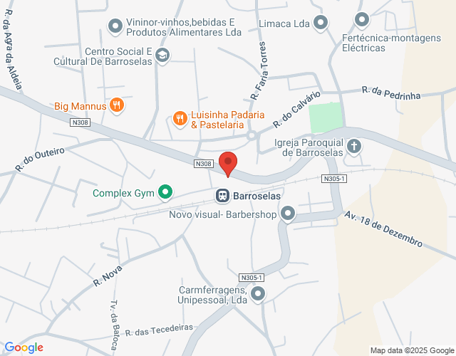 Mapa de localização