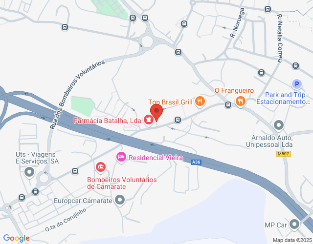 Localization map