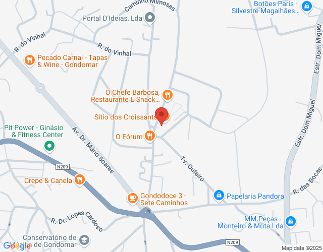 Mapa de localização