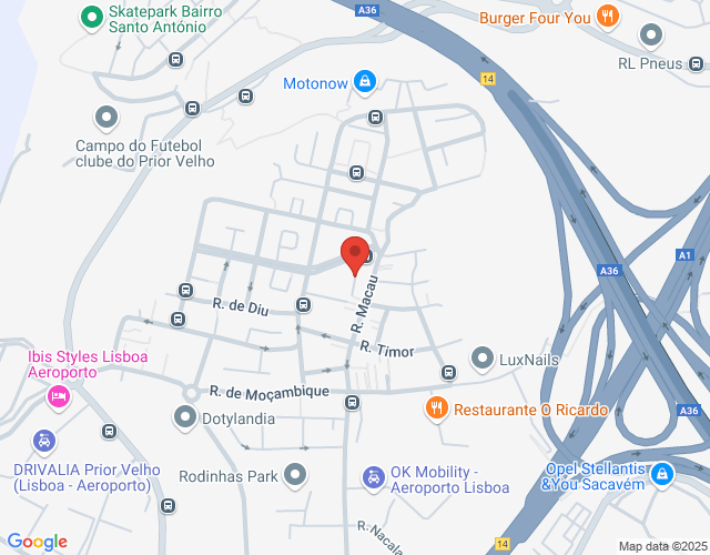 Mapa de localização