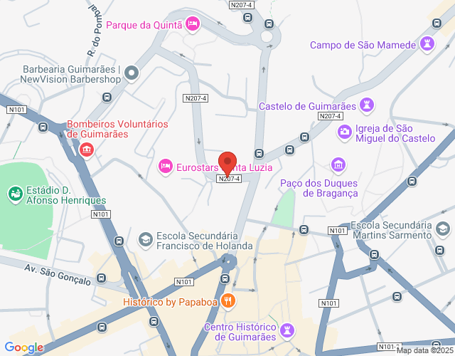 Mapa de localização