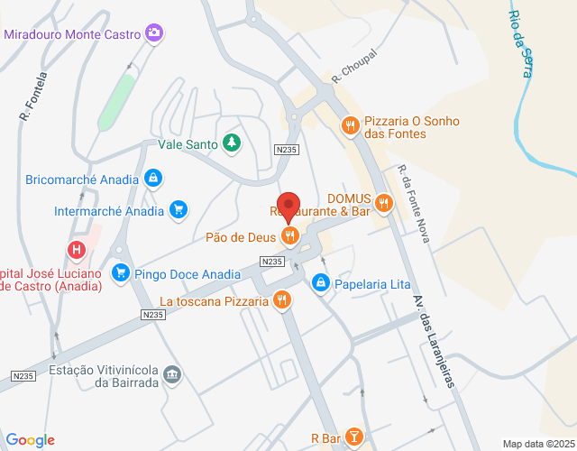 Mapa de localização