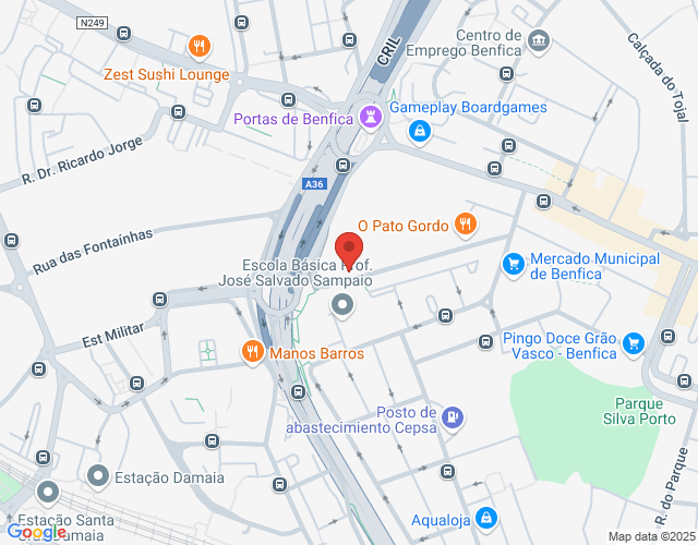 Mapa de localização