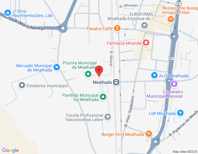 Mapa de localização