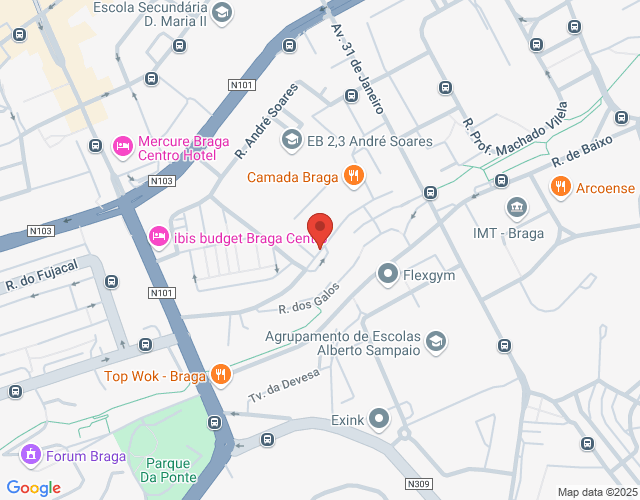 Mapa de localização