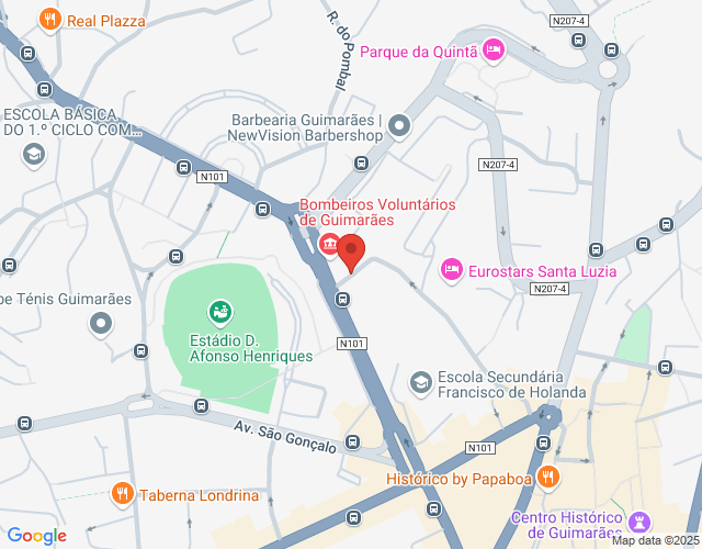 Mapa de localização